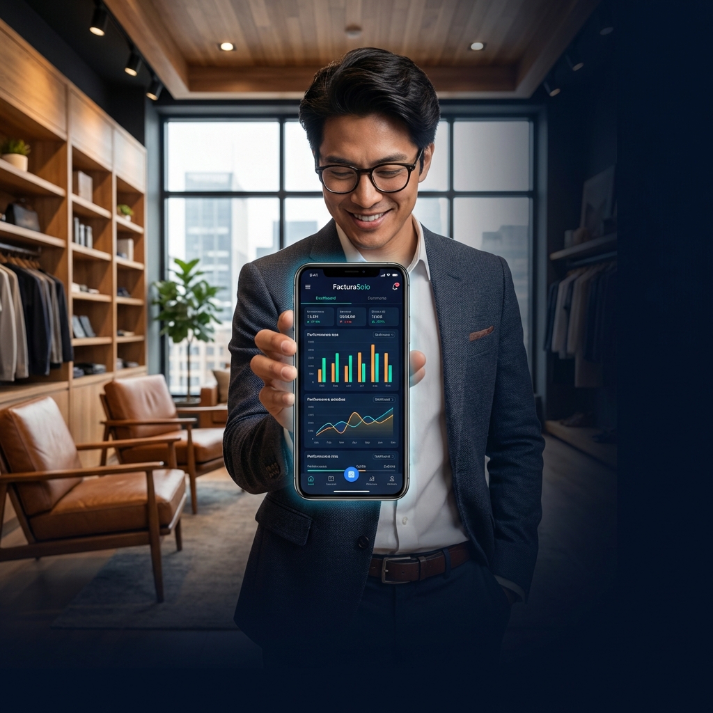 Vista del panel de control de FacturaSolo